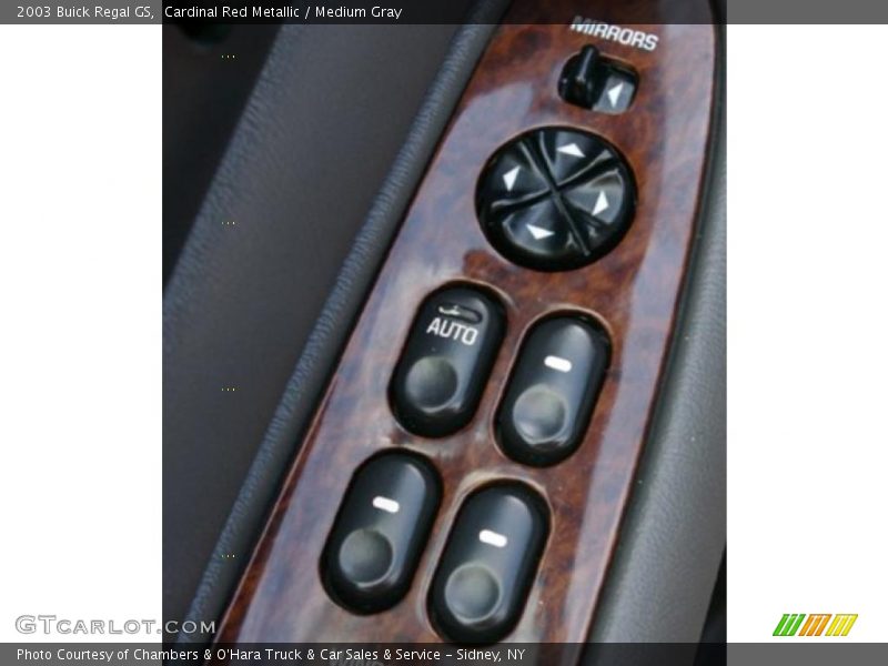 Cardinal Red Metallic / Medium Gray 2003 Buick Regal GS