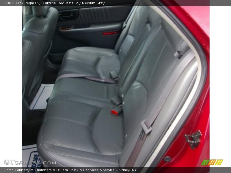 Cardinal Red Metallic / Medium Gray 2003 Buick Regal GS