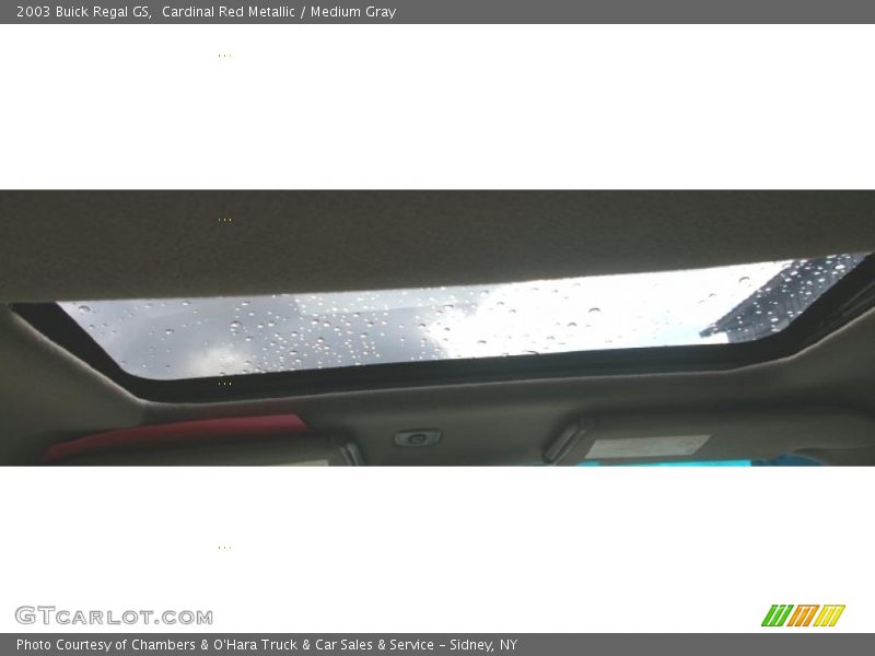 Cardinal Red Metallic / Medium Gray 2003 Buick Regal GS