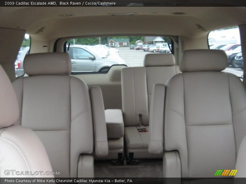 Black Raven / Cocoa/Cashmere 2009 Cadillac Escalade AWD