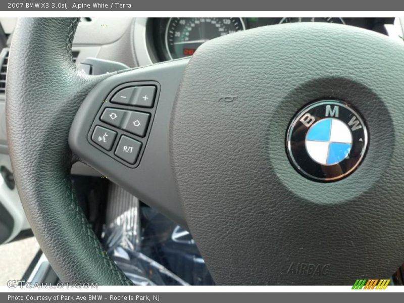 Alpine White / Terra 2007 BMW X3 3.0si