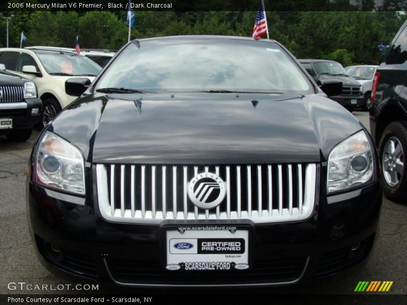 Black / Dark Charcoal 2006 Mercury Milan V6 Premier