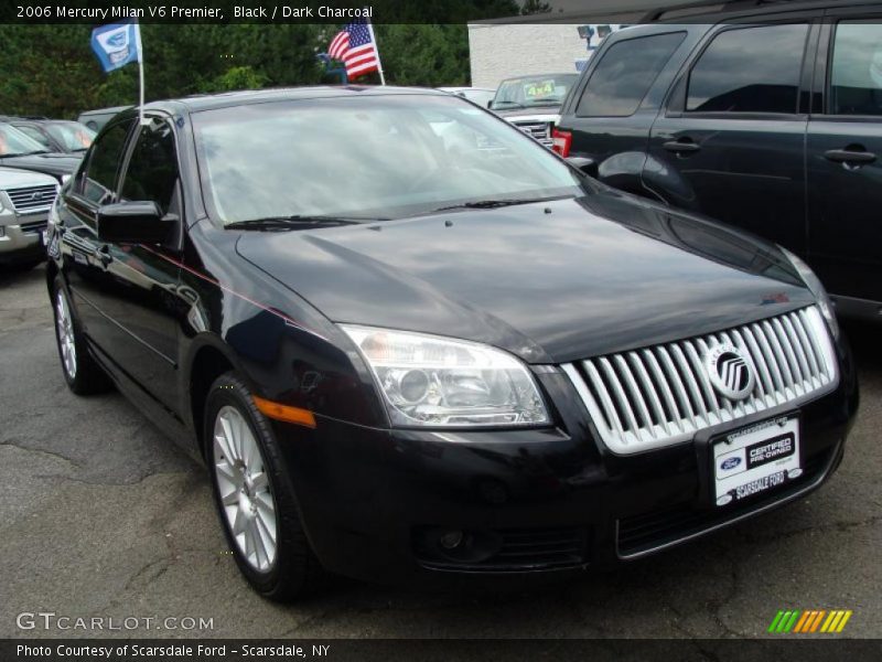 Black / Dark Charcoal 2006 Mercury Milan V6 Premier