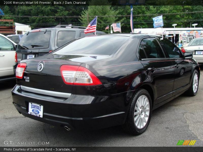Black / Dark Charcoal 2006 Mercury Milan V6 Premier