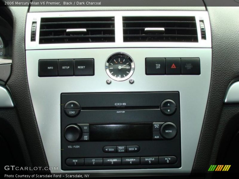 Black / Dark Charcoal 2006 Mercury Milan V6 Premier