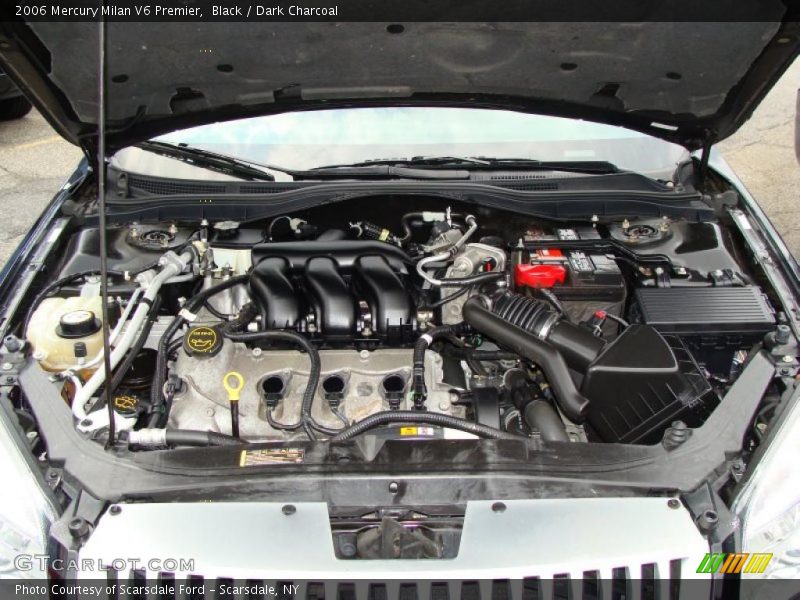 Black / Dark Charcoal 2006 Mercury Milan V6 Premier
