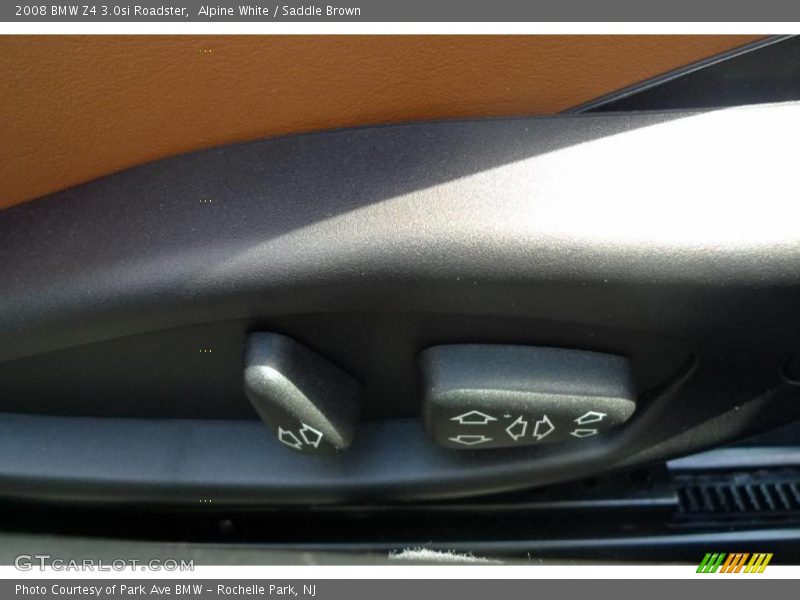 Alpine White / Saddle Brown 2008 BMW Z4 3.0si Roadster