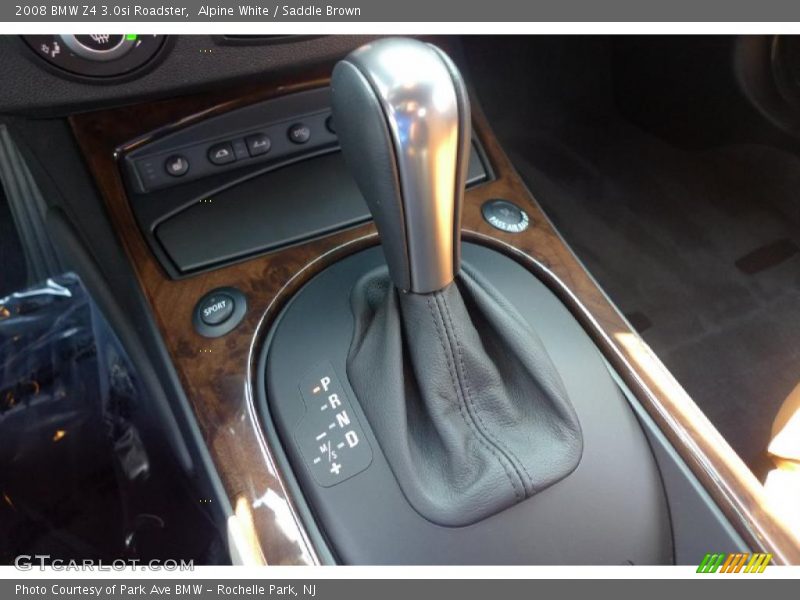 Alpine White / Saddle Brown 2008 BMW Z4 3.0si Roadster