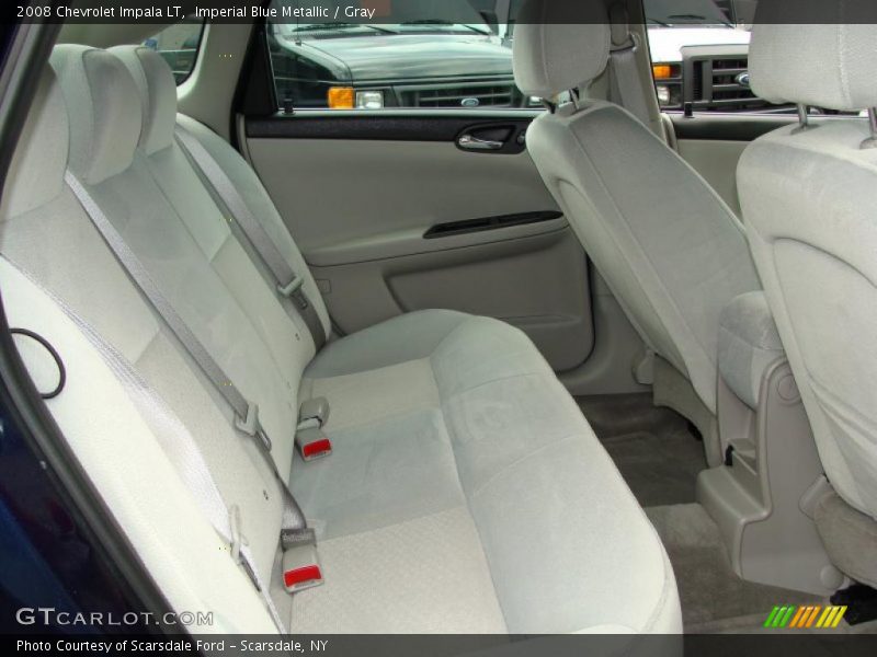 Imperial Blue Metallic / Gray 2008 Chevrolet Impala LT