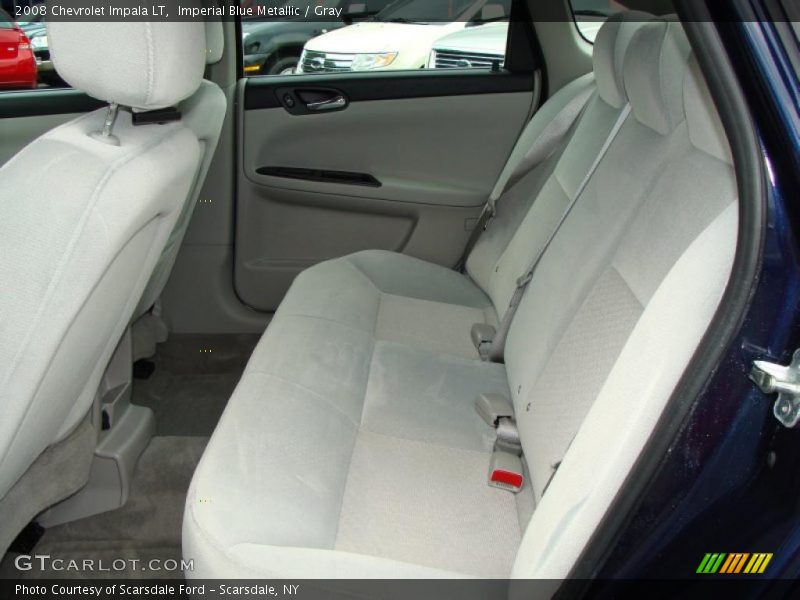 Imperial Blue Metallic / Gray 2008 Chevrolet Impala LT