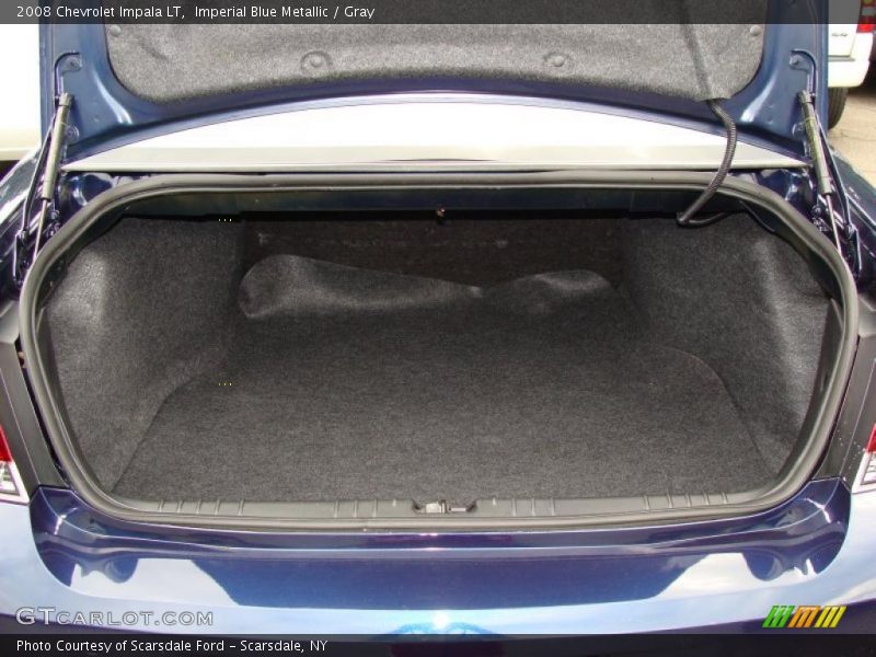 Imperial Blue Metallic / Gray 2008 Chevrolet Impala LT