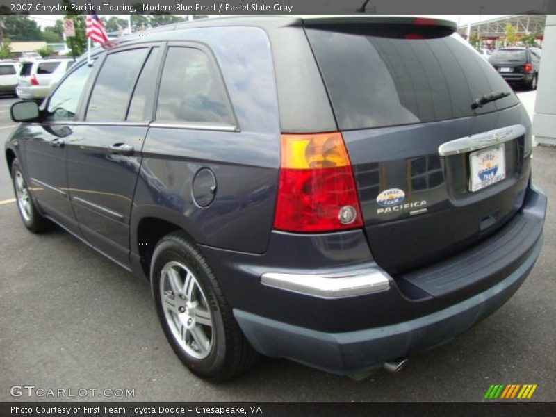 Modern Blue Pearl / Pastel Slate Gray 2007 Chrysler Pacifica Touring