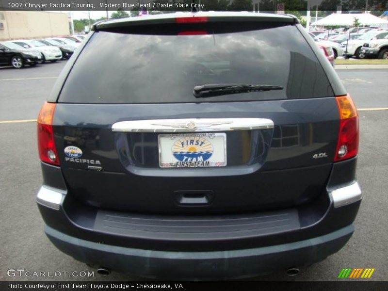 Modern Blue Pearl / Pastel Slate Gray 2007 Chrysler Pacifica Touring
