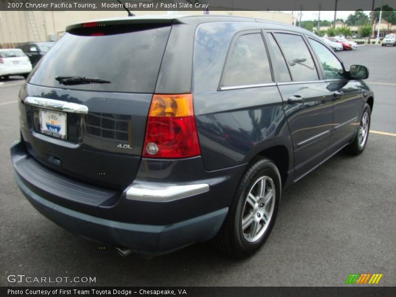 Modern Blue Pearl / Pastel Slate Gray 2007 Chrysler Pacifica Touring