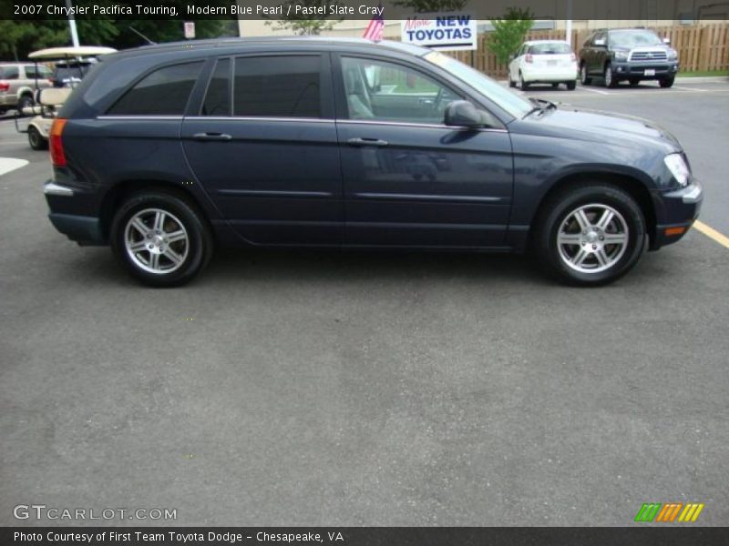 Modern Blue Pearl / Pastel Slate Gray 2007 Chrysler Pacifica Touring