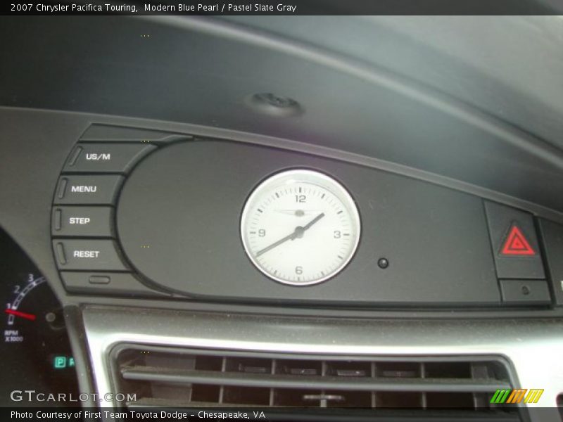 Modern Blue Pearl / Pastel Slate Gray 2007 Chrysler Pacifica Touring