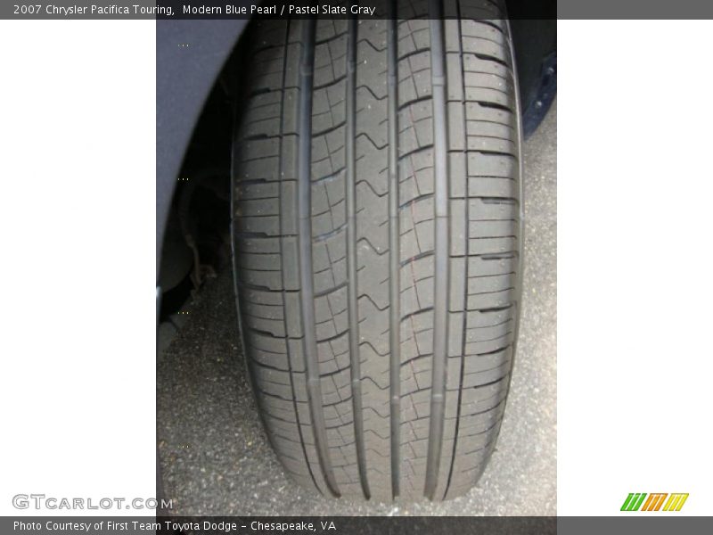 Modern Blue Pearl / Pastel Slate Gray 2007 Chrysler Pacifica Touring