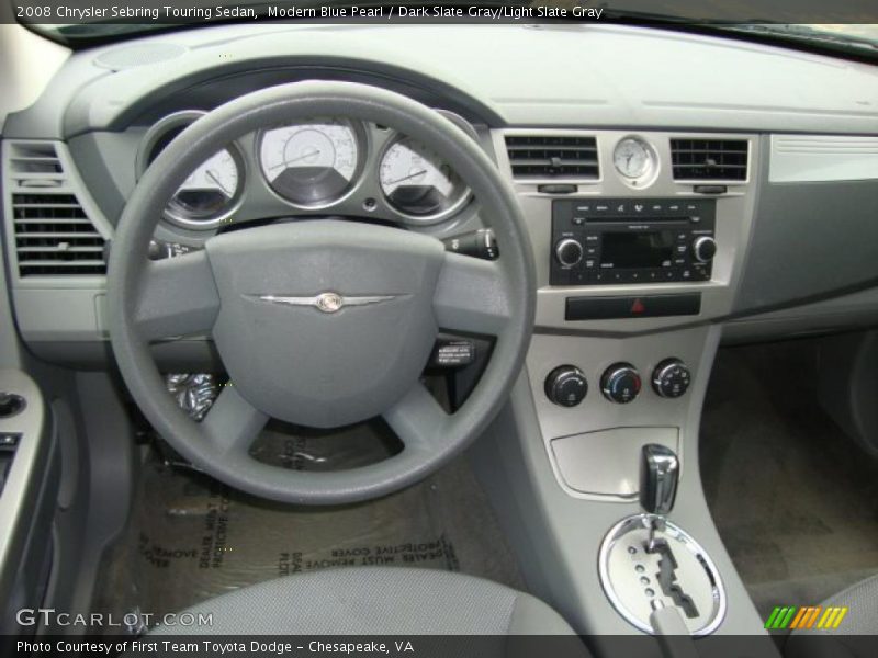 Modern Blue Pearl / Dark Slate Gray/Light Slate Gray 2008 Chrysler Sebring Touring Sedan