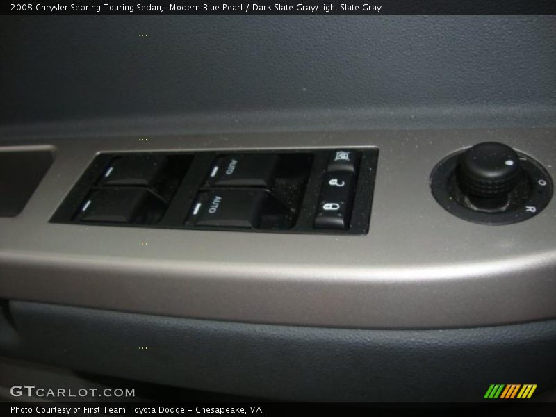 Modern Blue Pearl / Dark Slate Gray/Light Slate Gray 2008 Chrysler Sebring Touring Sedan
