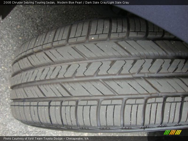 Modern Blue Pearl / Dark Slate Gray/Light Slate Gray 2008 Chrysler Sebring Touring Sedan