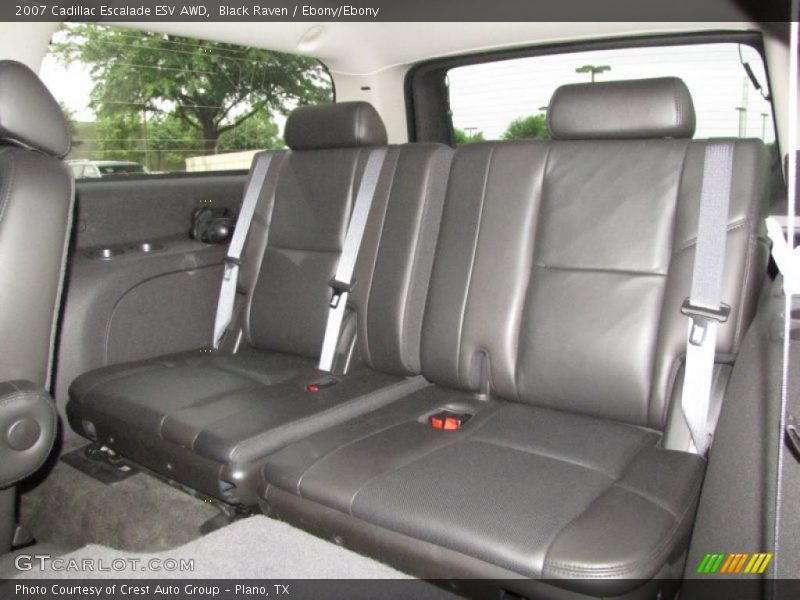 Black Raven / Ebony/Ebony 2007 Cadillac Escalade ESV AWD