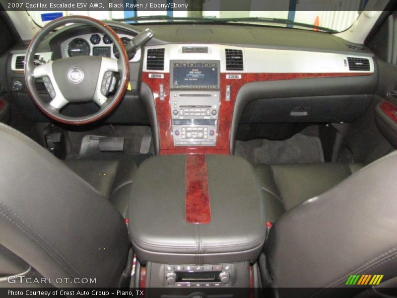 Black Raven / Ebony/Ebony 2007 Cadillac Escalade ESV AWD