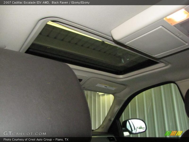 Black Raven / Ebony/Ebony 2007 Cadillac Escalade ESV AWD