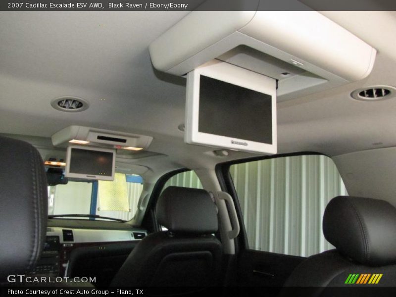 Black Raven / Ebony/Ebony 2007 Cadillac Escalade ESV AWD