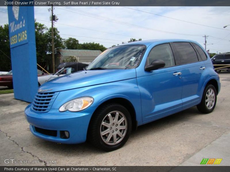 Surf Blue Pearl / Pastel Slate Gray 2008 Chrysler PT Cruiser Touring