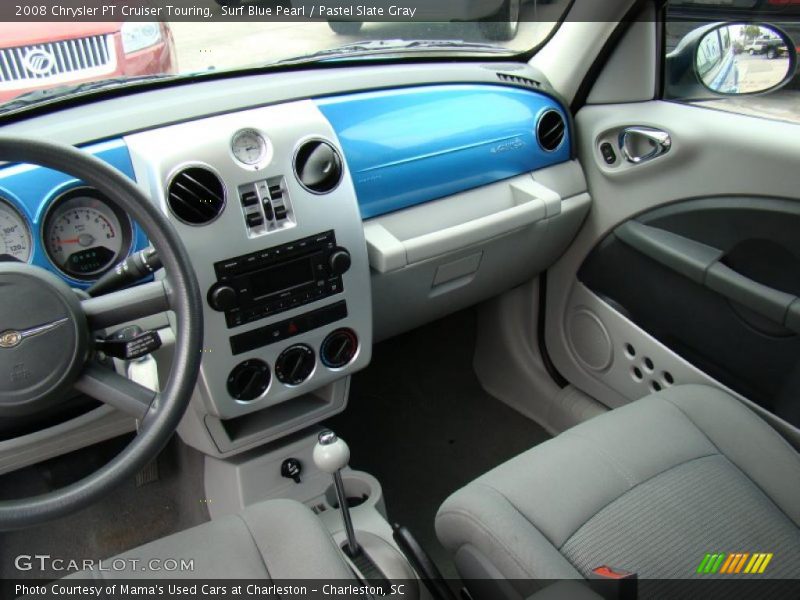 Surf Blue Pearl / Pastel Slate Gray 2008 Chrysler PT Cruiser Touring