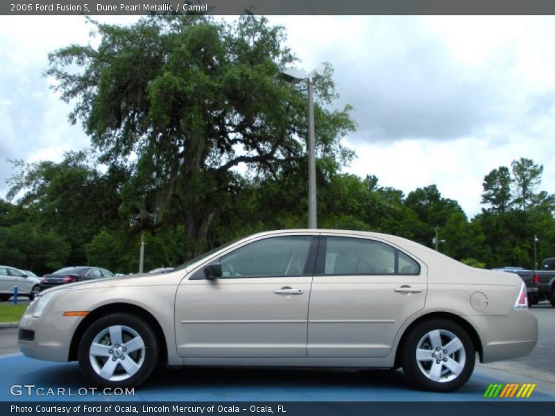 Dune Pearl Metallic / Camel 2006 Ford Fusion S