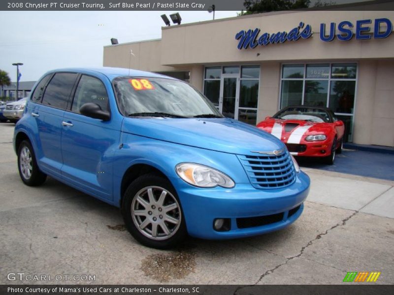 Surf Blue Pearl / Pastel Slate Gray 2008 Chrysler PT Cruiser Touring