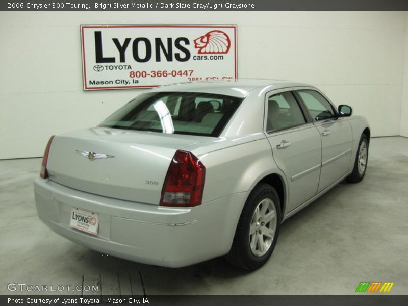 Bright Silver Metallic / Dark Slate Gray/Light Graystone 2006 Chrysler 300 Touring