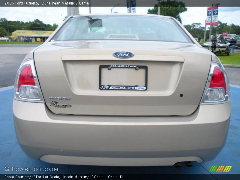 Dune Pearl Metallic / Camel 2006 Ford Fusion S