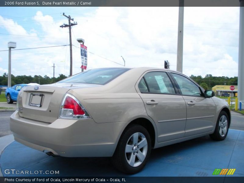 Dune Pearl Metallic / Camel 2006 Ford Fusion S