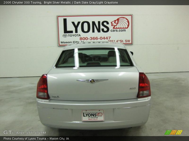 Bright Silver Metallic / Dark Slate Gray/Light Graystone 2006 Chrysler 300 Touring