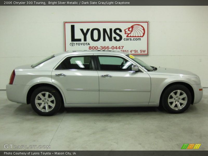 Bright Silver Metallic / Dark Slate Gray/Light Graystone 2006 Chrysler 300 Touring