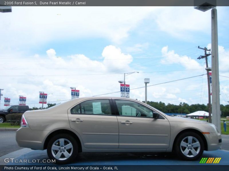 Dune Pearl Metallic / Camel 2006 Ford Fusion S