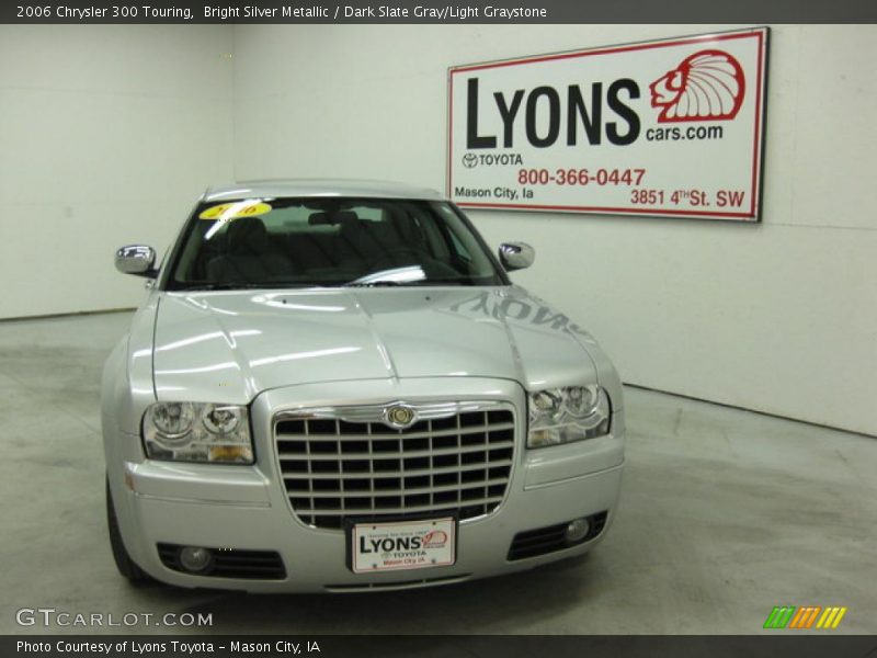 Bright Silver Metallic / Dark Slate Gray/Light Graystone 2006 Chrysler 300 Touring