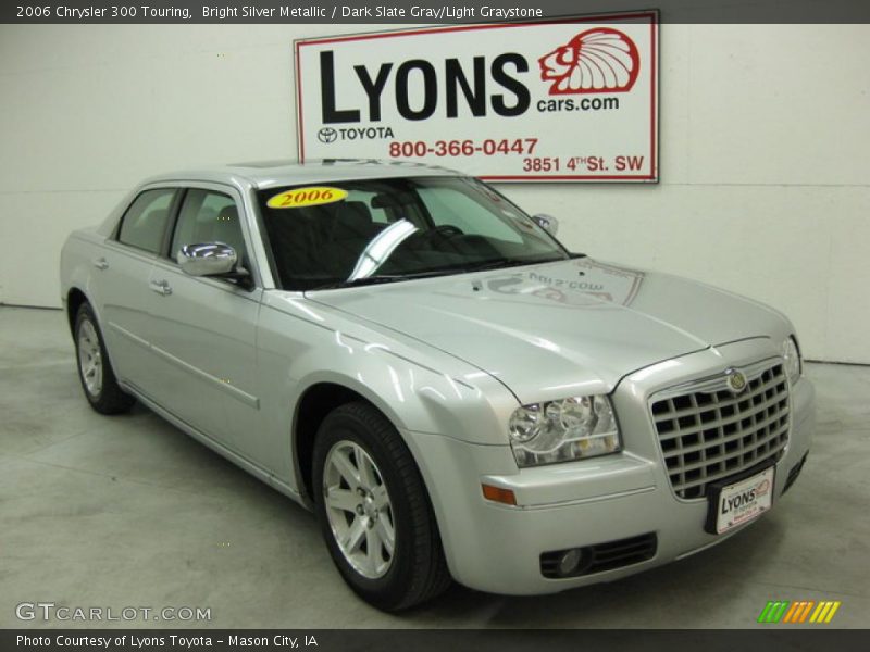 Bright Silver Metallic / Dark Slate Gray/Light Graystone 2006 Chrysler 300 Touring