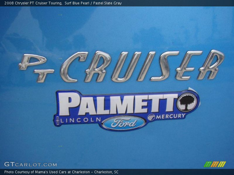 Surf Blue Pearl / Pastel Slate Gray 2008 Chrysler PT Cruiser Touring