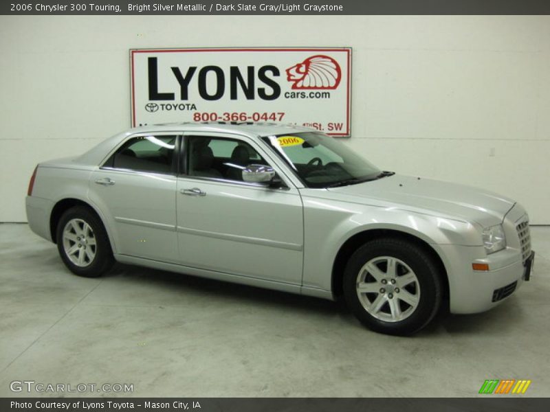 Bright Silver Metallic / Dark Slate Gray/Light Graystone 2006 Chrysler 300 Touring