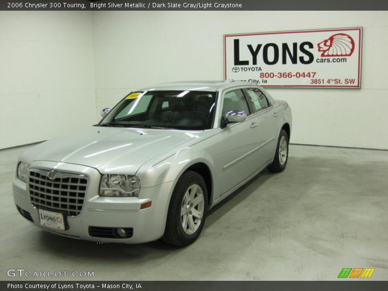 Bright Silver Metallic / Dark Slate Gray/Light Graystone 2006 Chrysler 300 Touring
