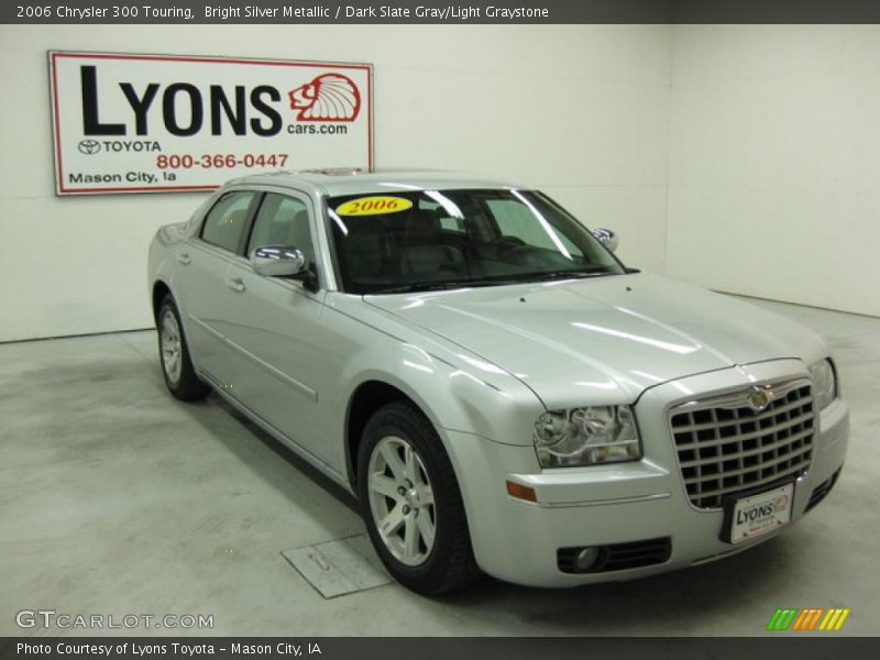 Bright Silver Metallic / Dark Slate Gray/Light Graystone 2006 Chrysler 300 Touring