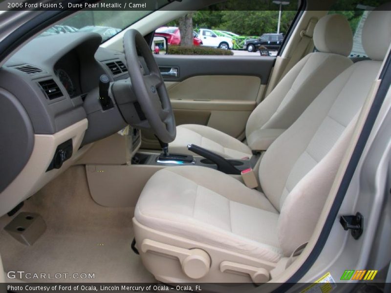 Dune Pearl Metallic / Camel 2006 Ford Fusion S