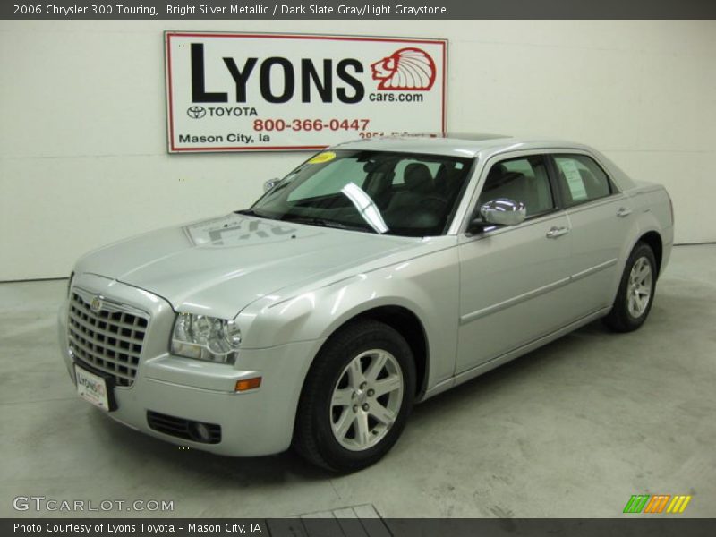 Bright Silver Metallic / Dark Slate Gray/Light Graystone 2006 Chrysler 300 Touring