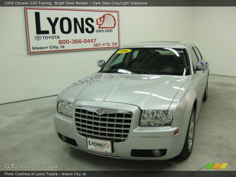 Bright Silver Metallic / Dark Slate Gray/Light Graystone 2006 Chrysler 300 Touring