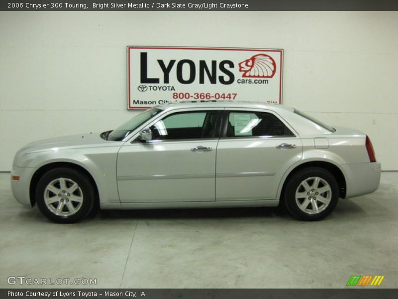 Bright Silver Metallic / Dark Slate Gray/Light Graystone 2006 Chrysler 300 Touring