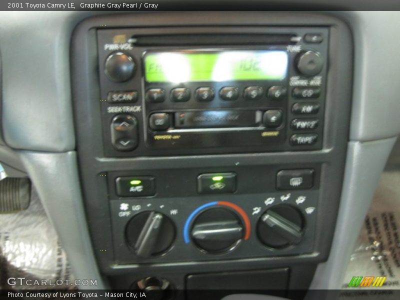 Graphite Gray Pearl / Gray 2001 Toyota Camry LE