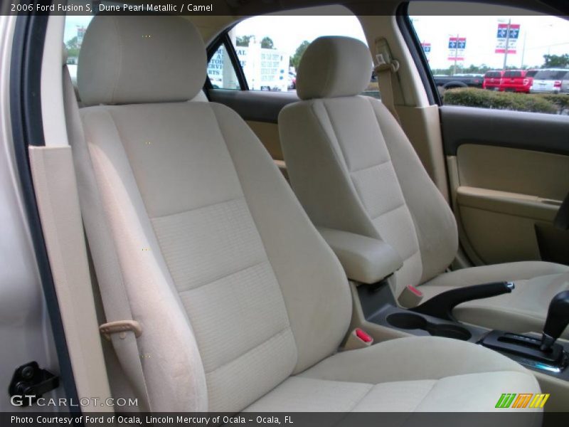 Dune Pearl Metallic / Camel 2006 Ford Fusion S